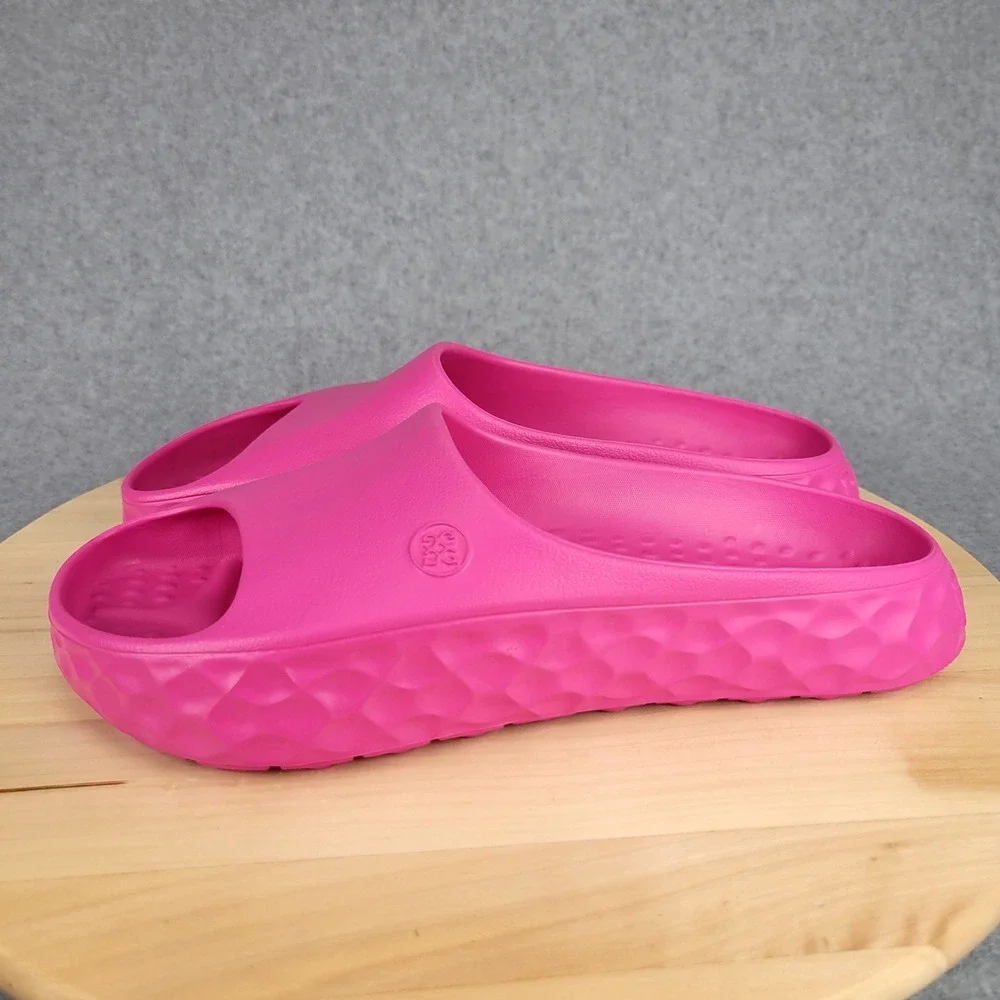 G/FORE G-Slide Street Sandals Mens 9 Womens 11 Pink Fore Play Foam Slides G4